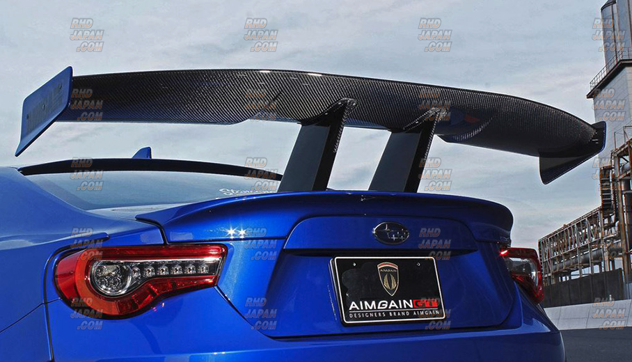 Aimgain GT-F GT Wing Type-B End Plate 1700mm - BRZ ZC6 86 ZN6
